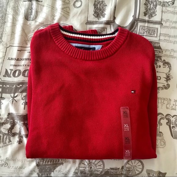 Tommy Hilfiger Red Sweater - Picture 4 of 4